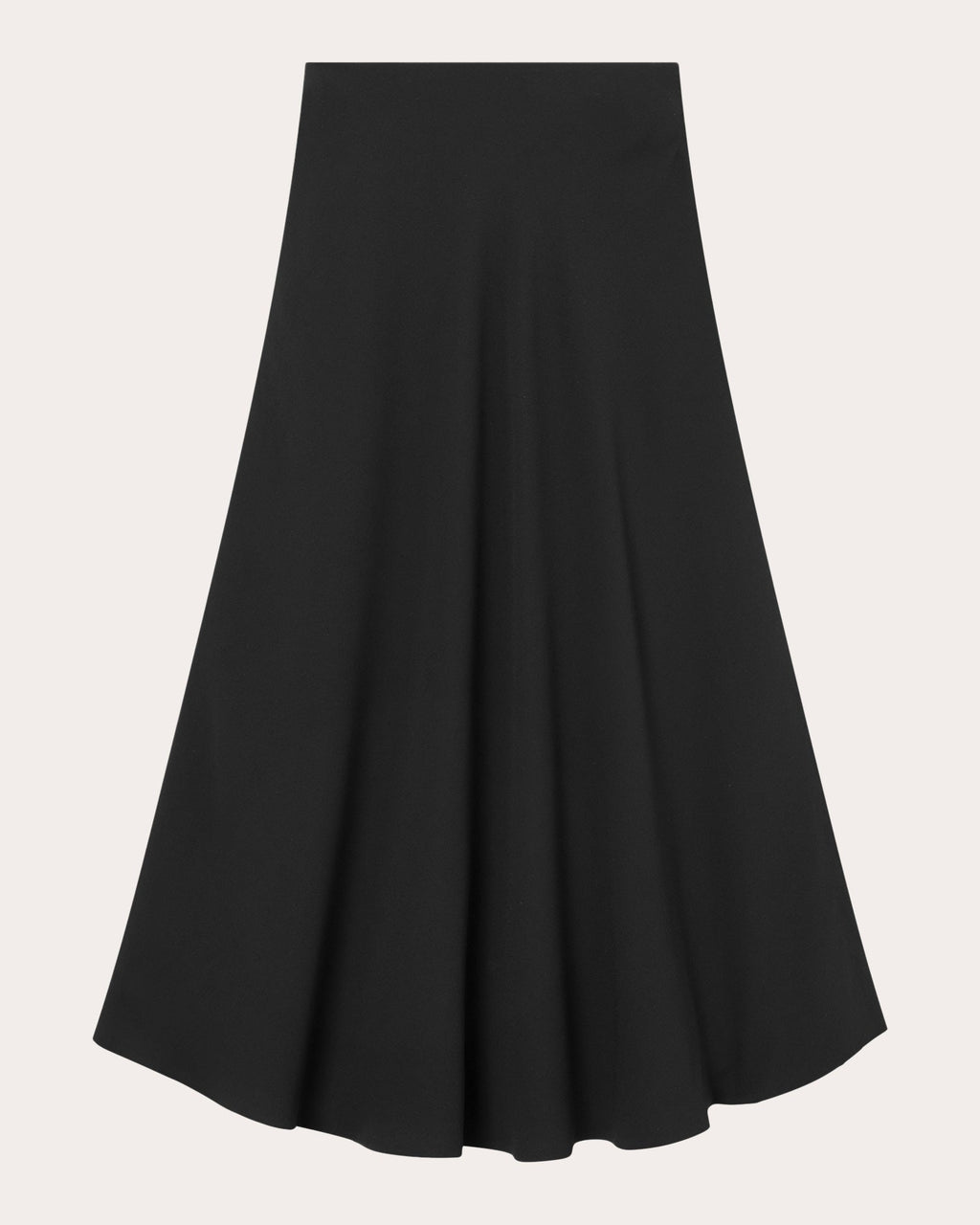 Nimo Crepe-Georgette Maxi Skirt