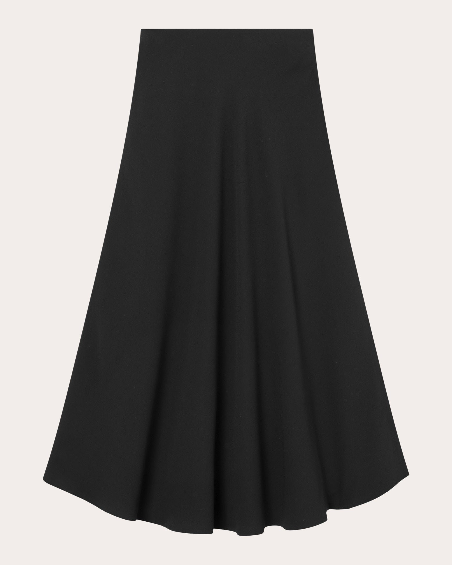 Nimo Crepe-Georgette Maxi Skirt