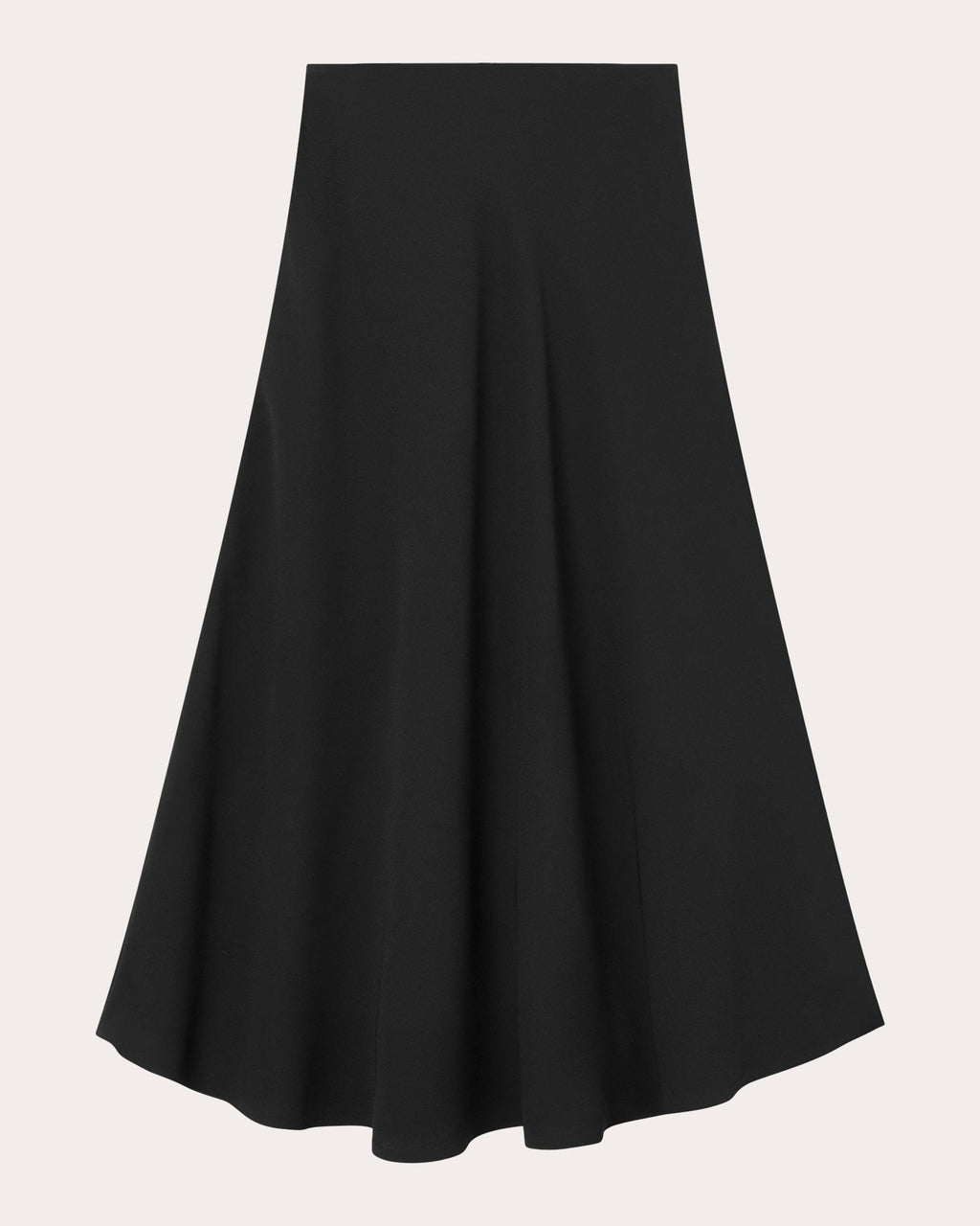 Nimo Crepe-Georgette Maxi Skirt
