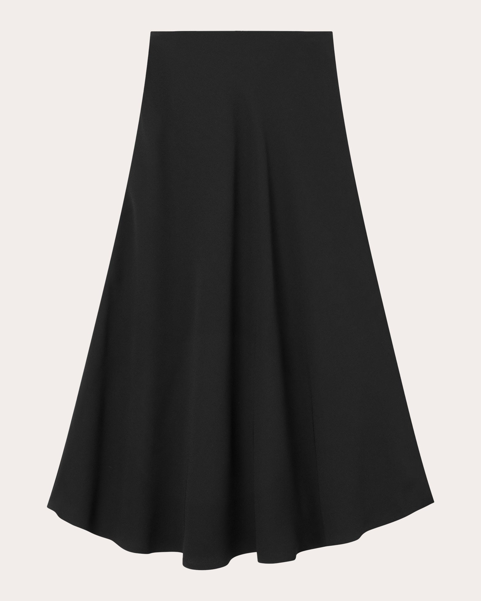 Nimo Crepe-Georgette Maxi Skirt