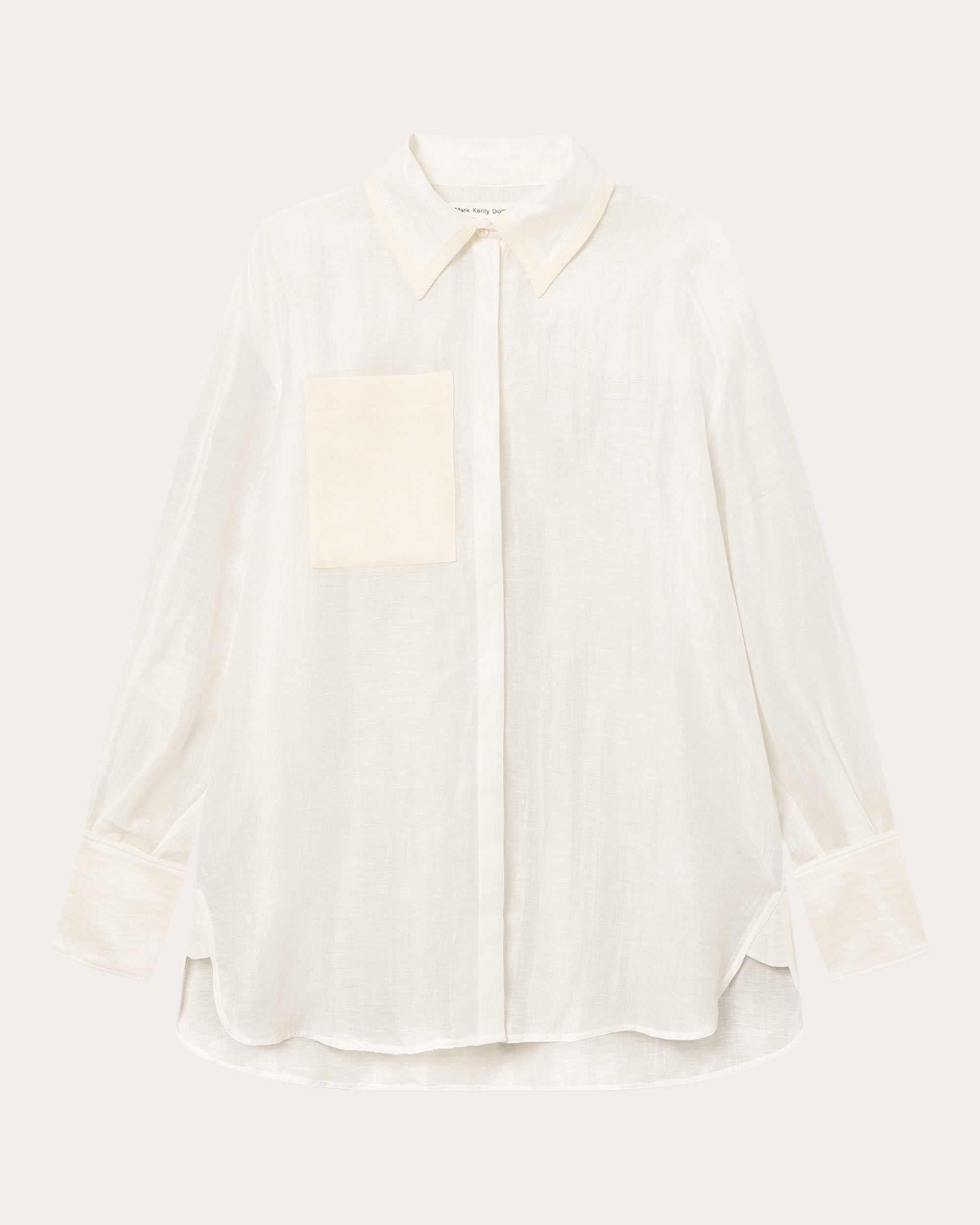 Sigga Atelier Linen-Silk Blend Shirt