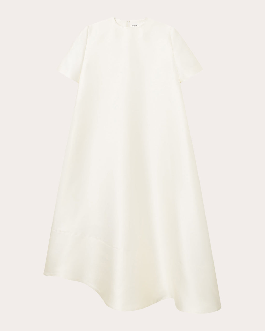 Doma Atelier Asymmetric Silk-Blend Midi Dress