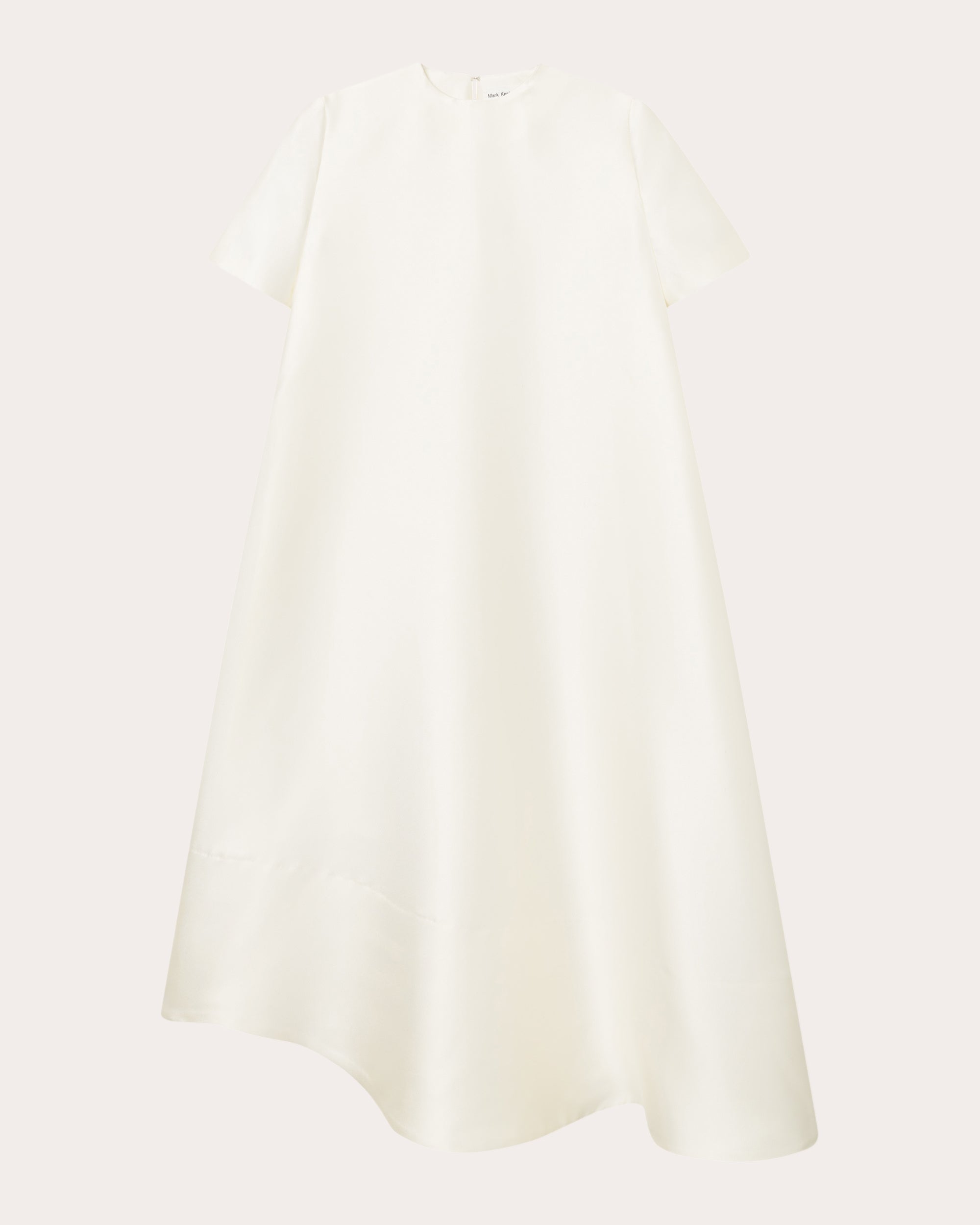 Doma Atelier Asymmetric Silk-Blend Midi Dress