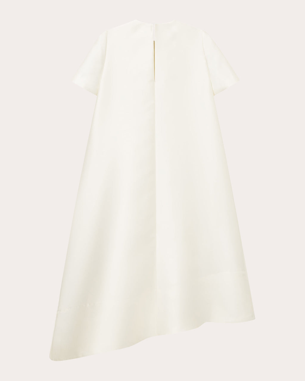 Doma Atelier Asymmetric Silk-Blend Midi Dress