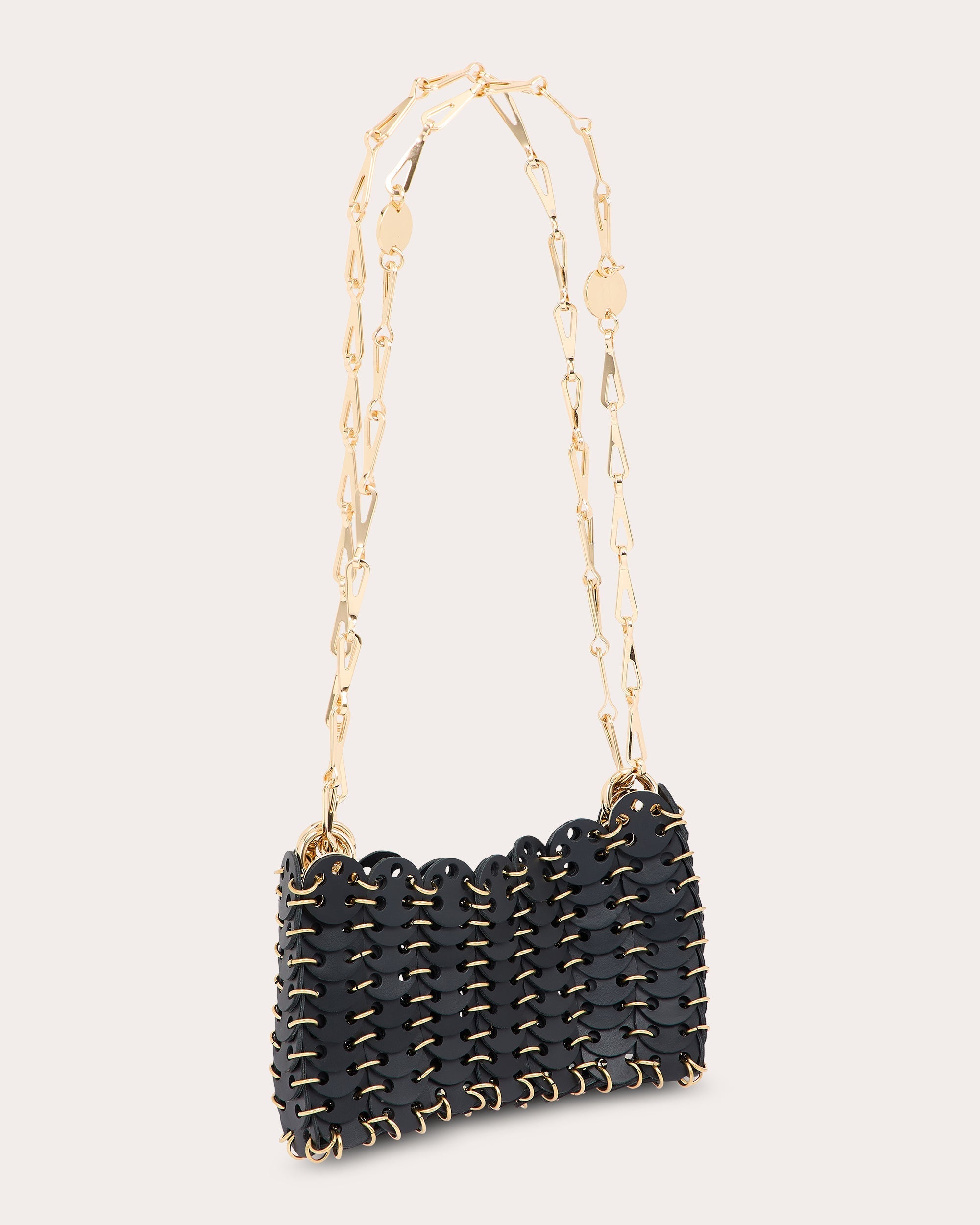 1969 Nano Embellished Leather Shoulder Bag