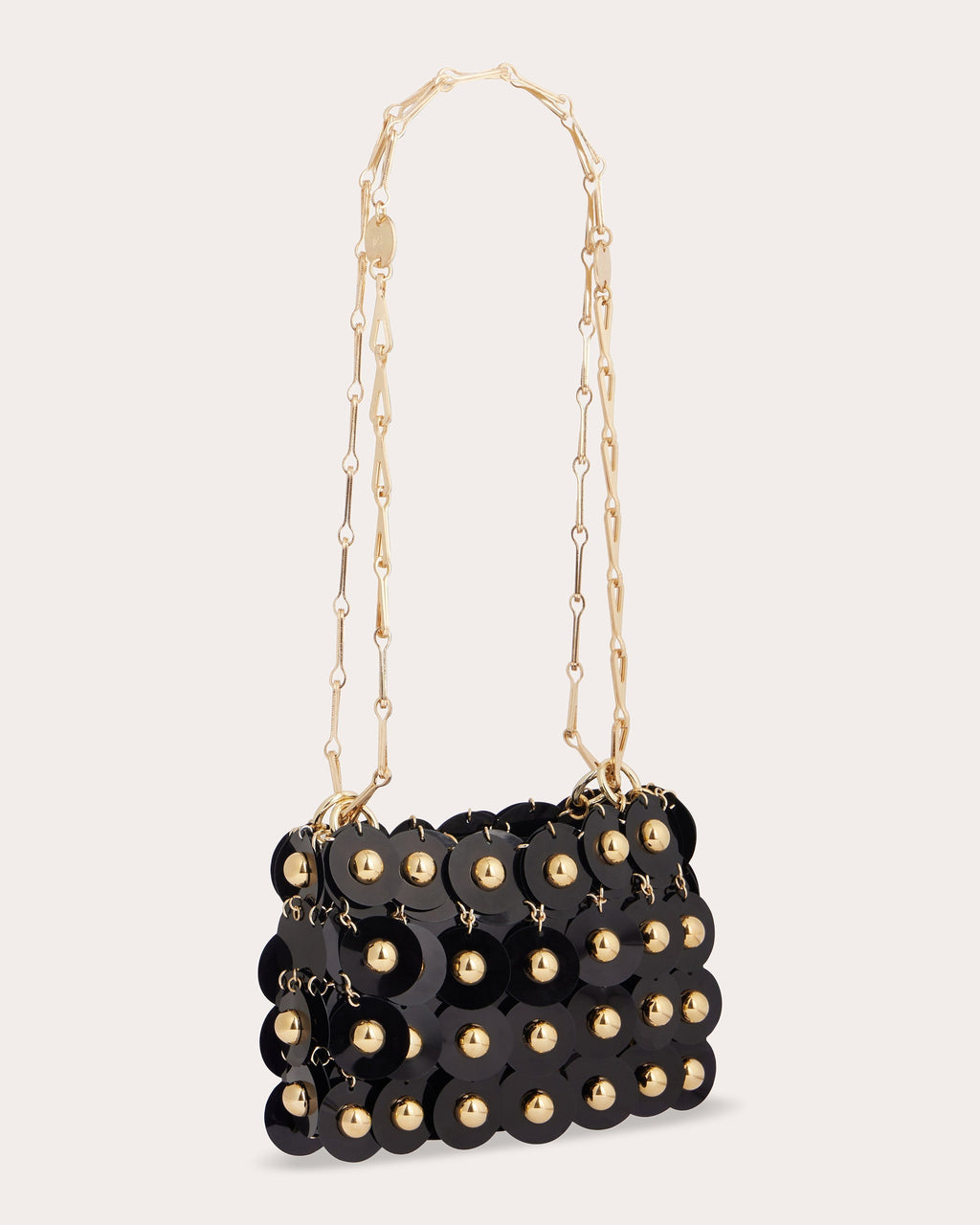 Sparkle Studded Paillette Shoulder Bag