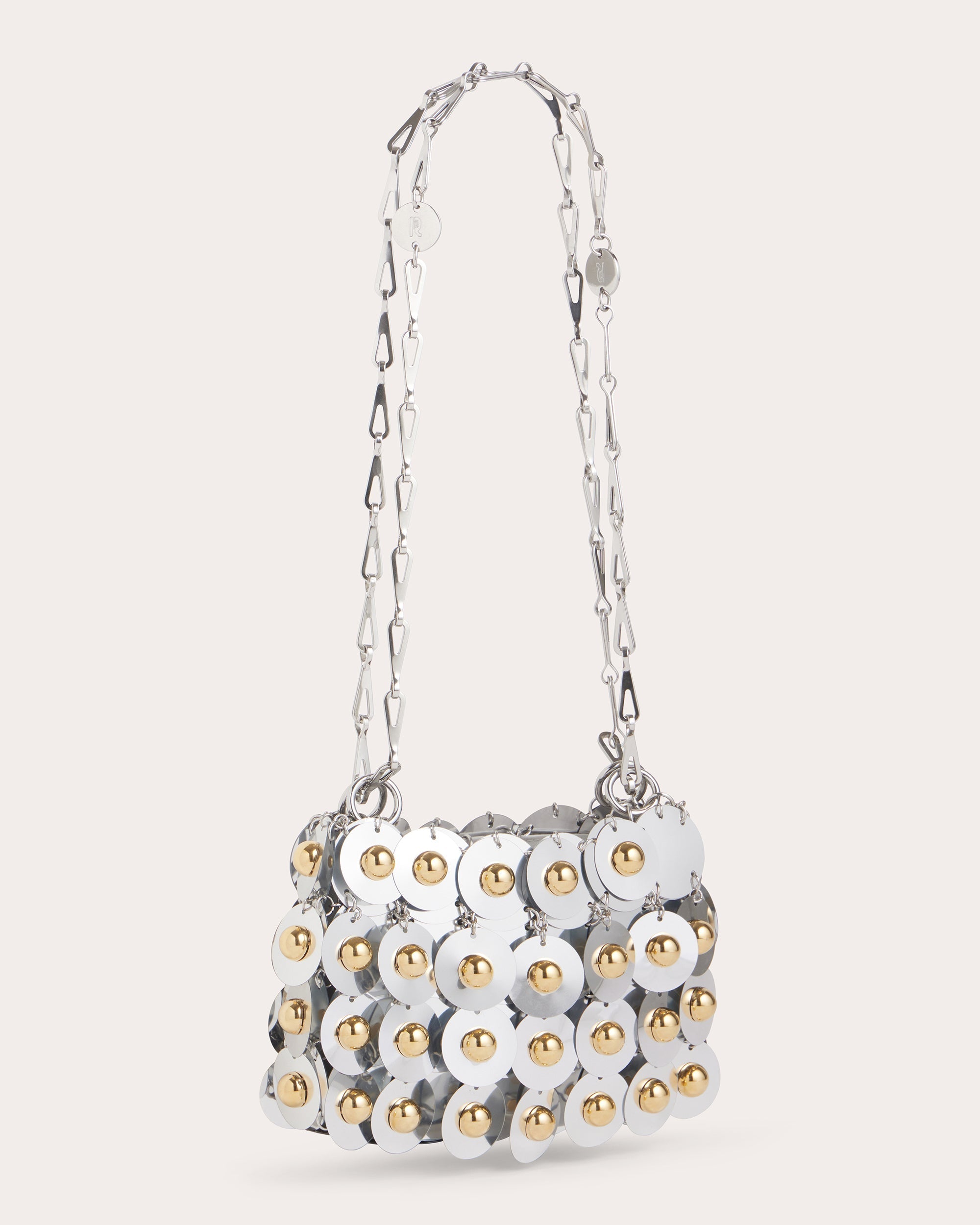 Sparkle Studded Paillette Shoulder Bag