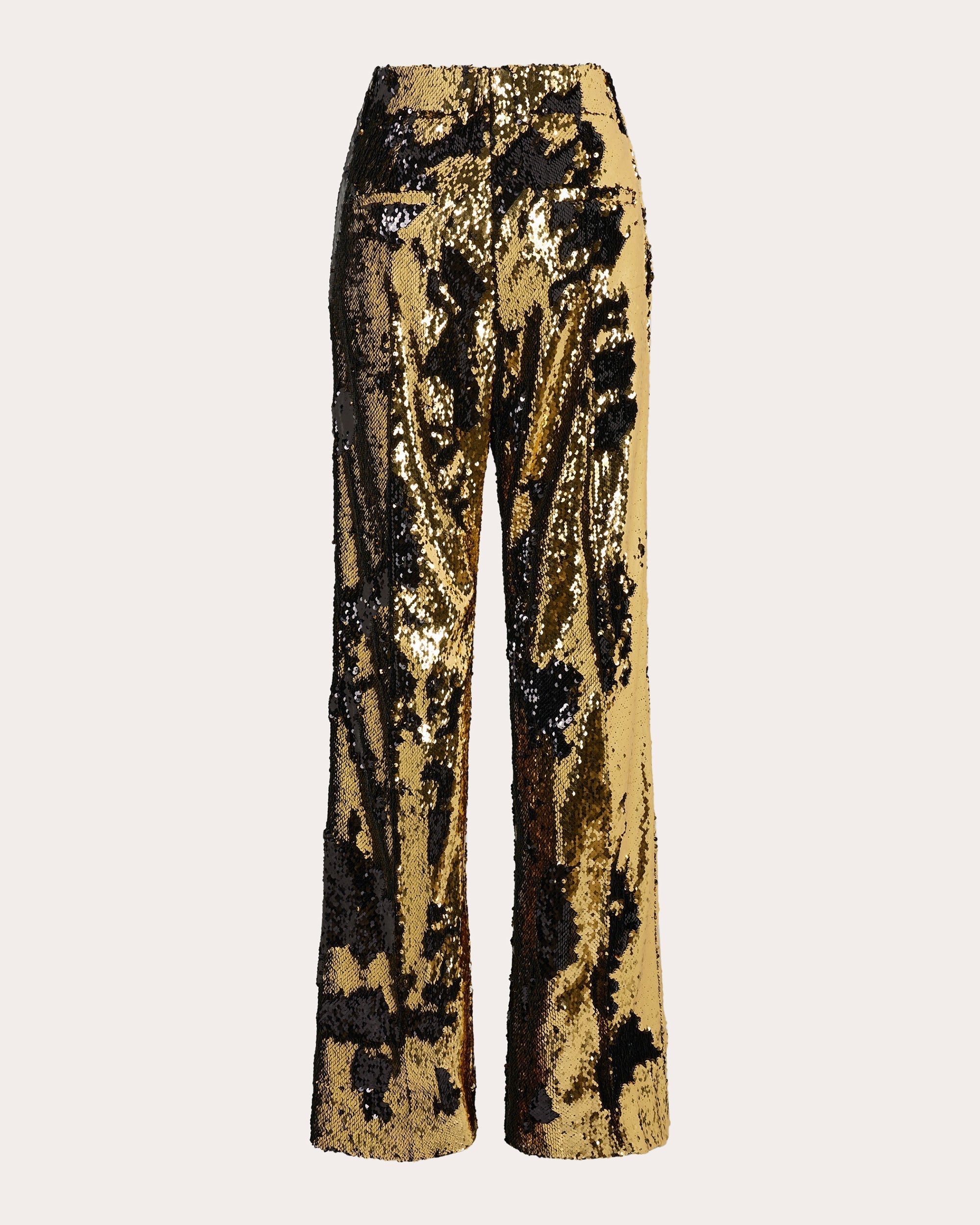 Sequin-Embellished Pants
