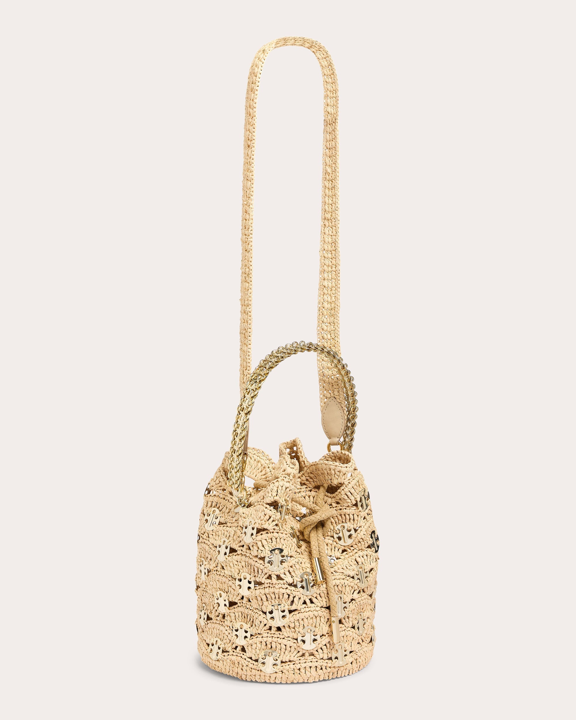 Iconic 1969 Raffia Bucket Bag