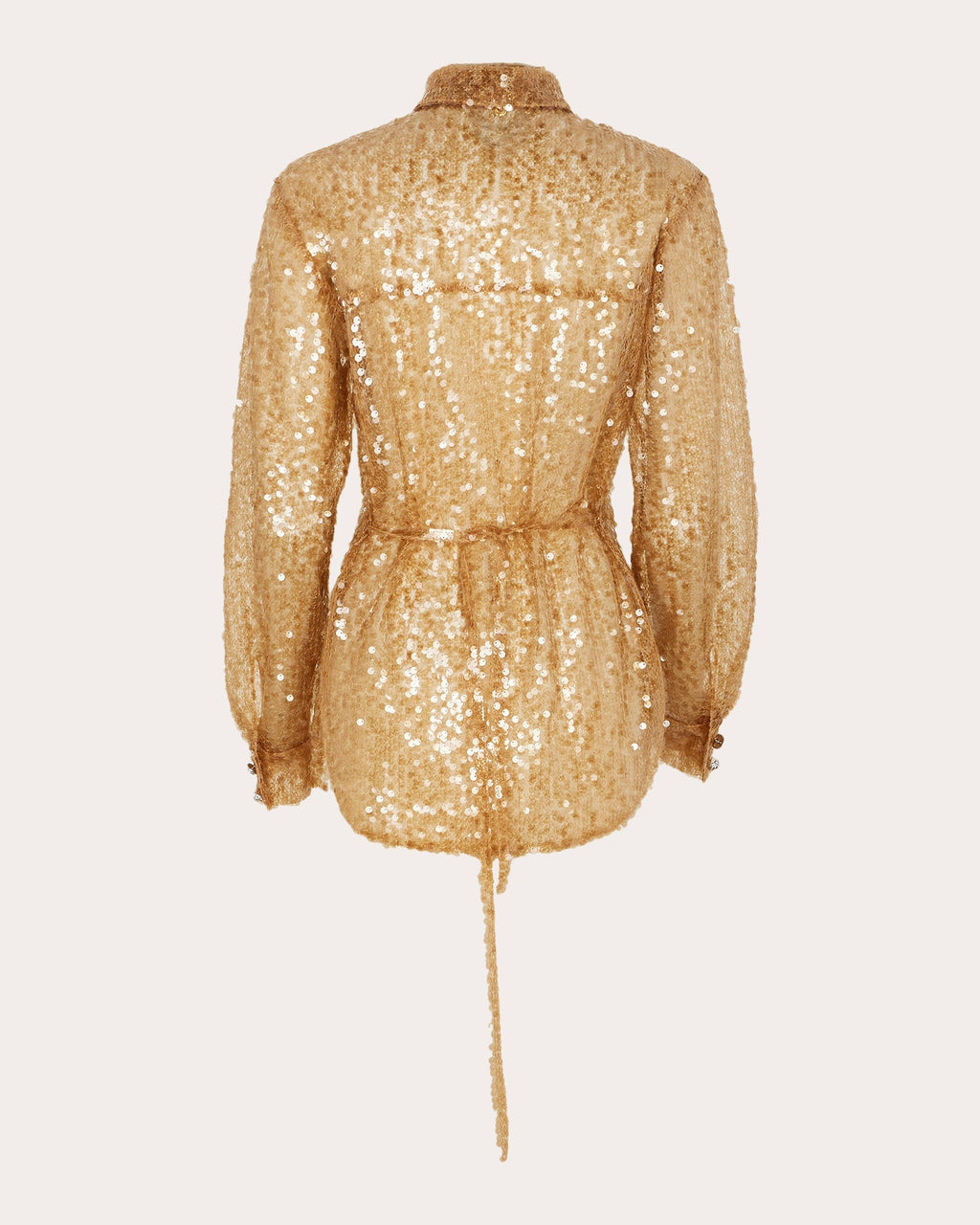 Embellished Sequin-Embroidered Shirt