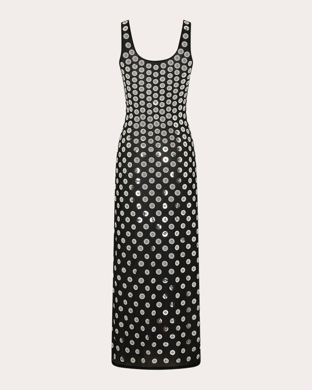 Smocked Printed Crepe Maxi Dress