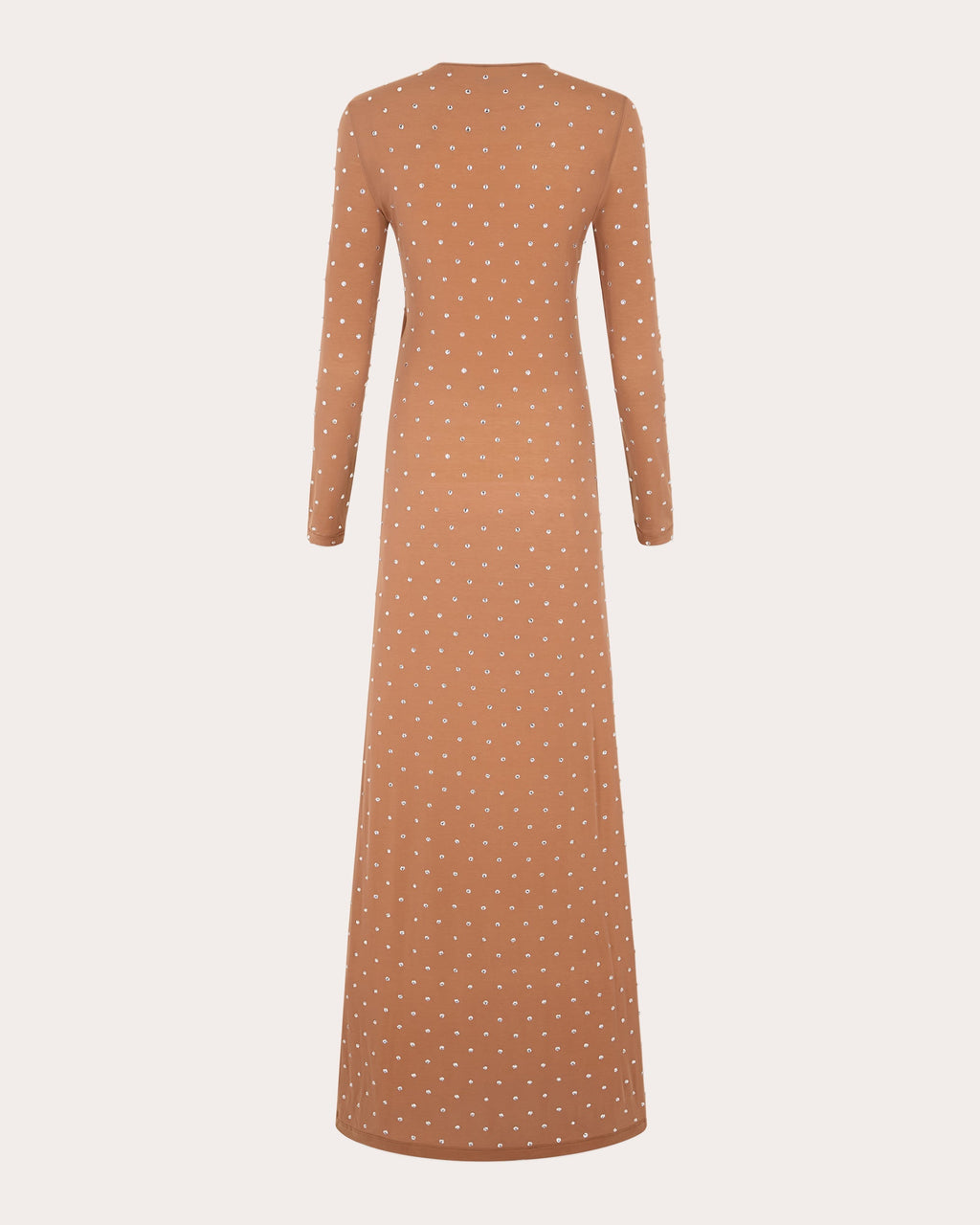 Crystal-Embellished Jersey Maxi Dress