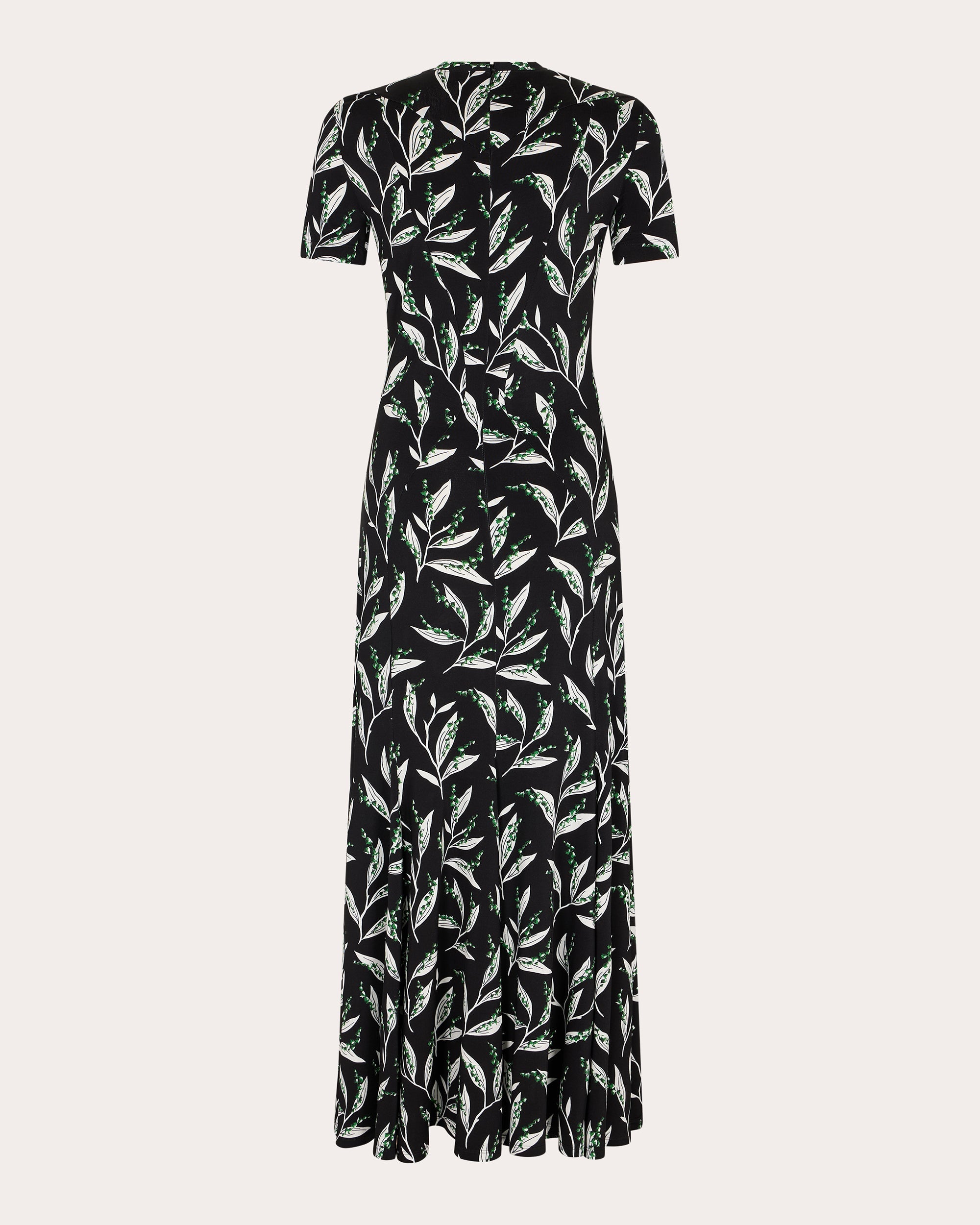 Printed Stretch-Jersey Midi Dress