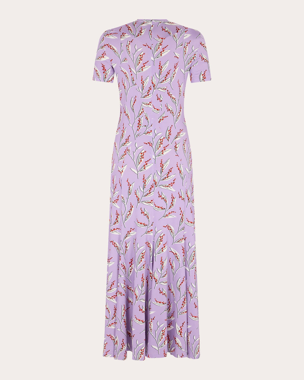 Printed Stretch-Jersey Midi Dress
