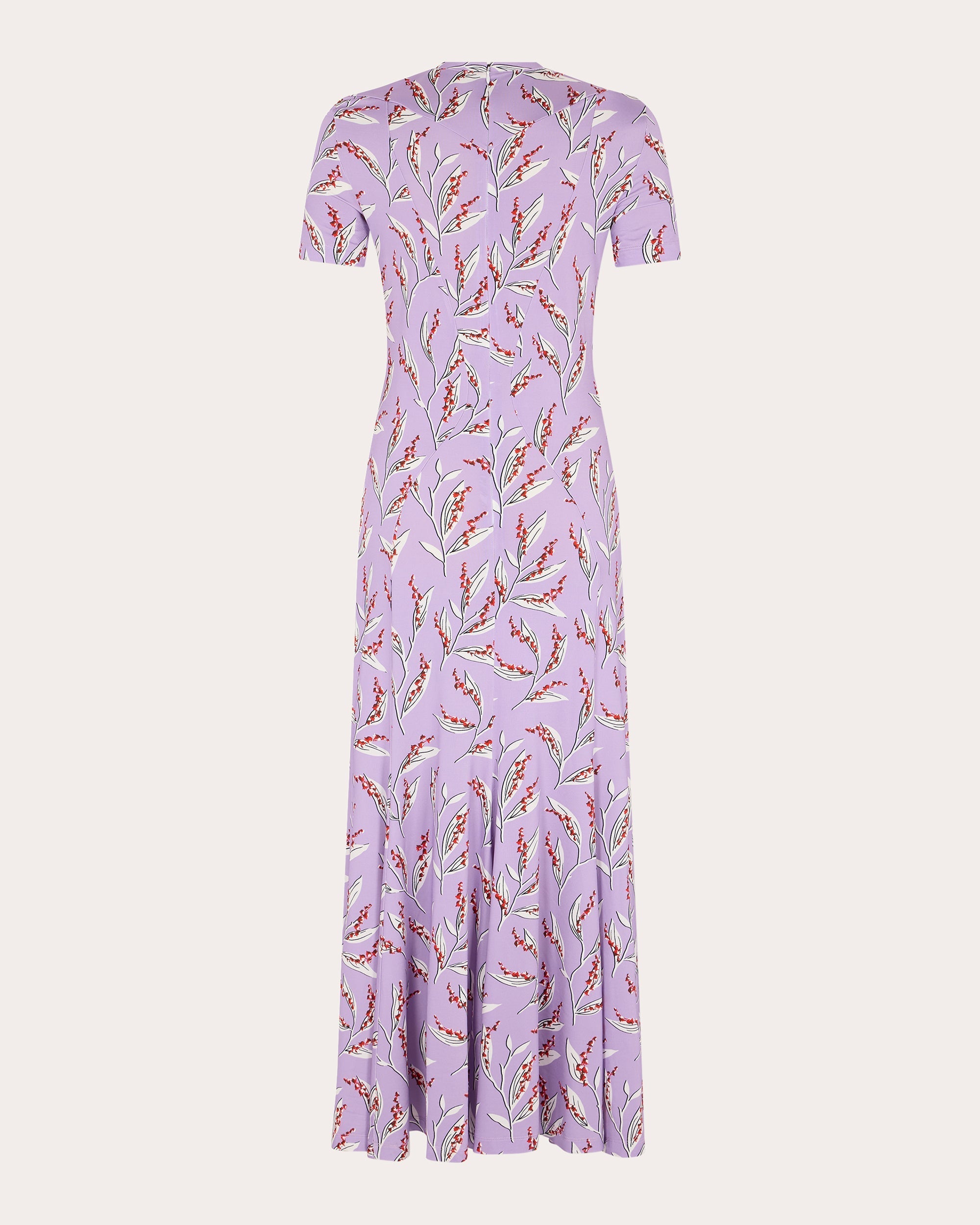 Printed Stretch-Jersey Midi Dress