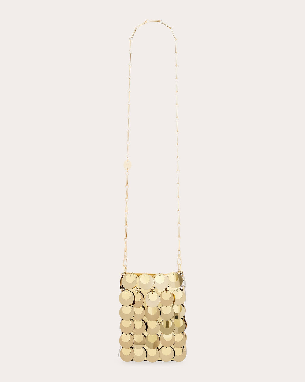 Sparkle Mini Paillette-Embellished Shoulder Bag