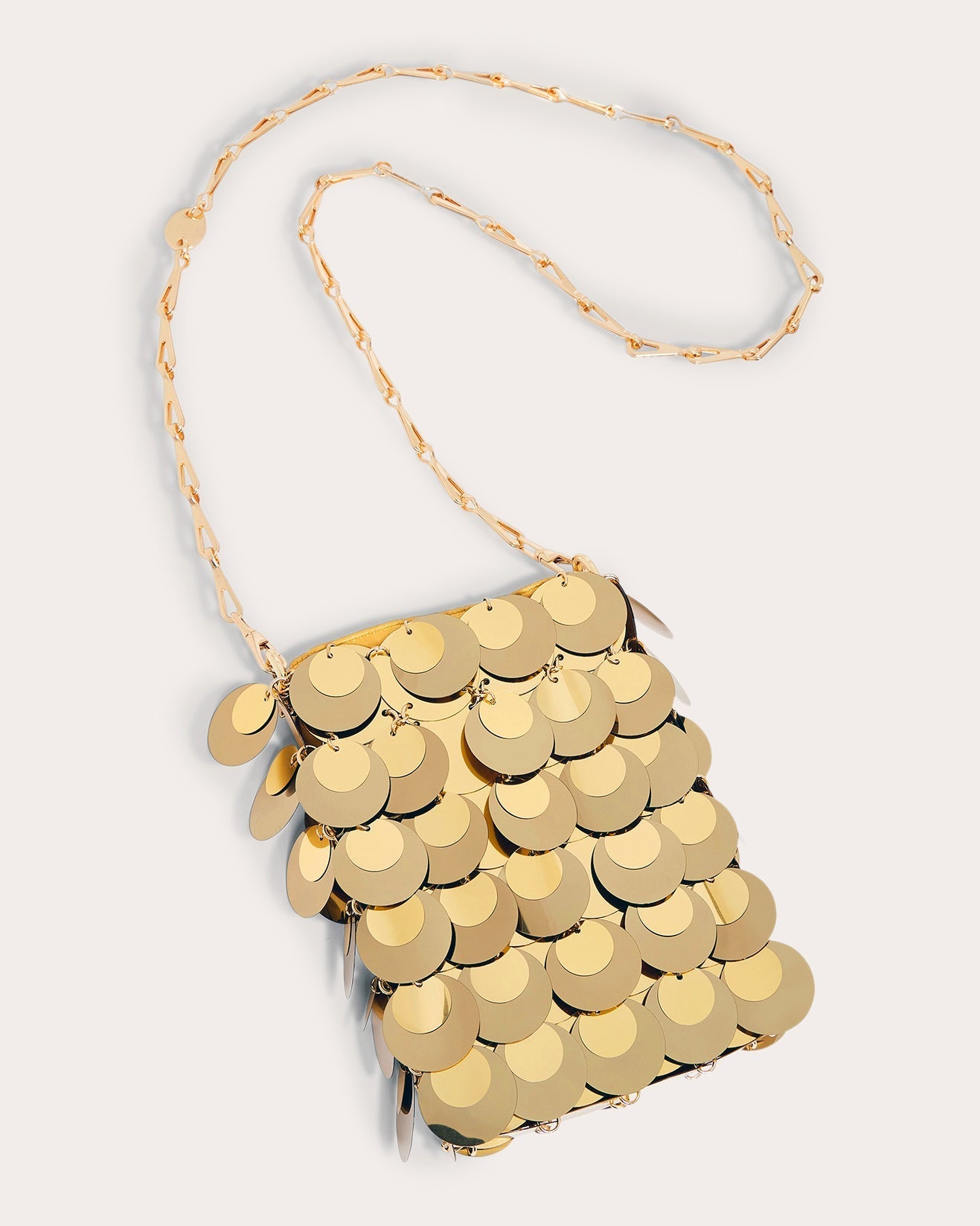 Sparkle Mini Paillette-Embellished Shoulder Bag