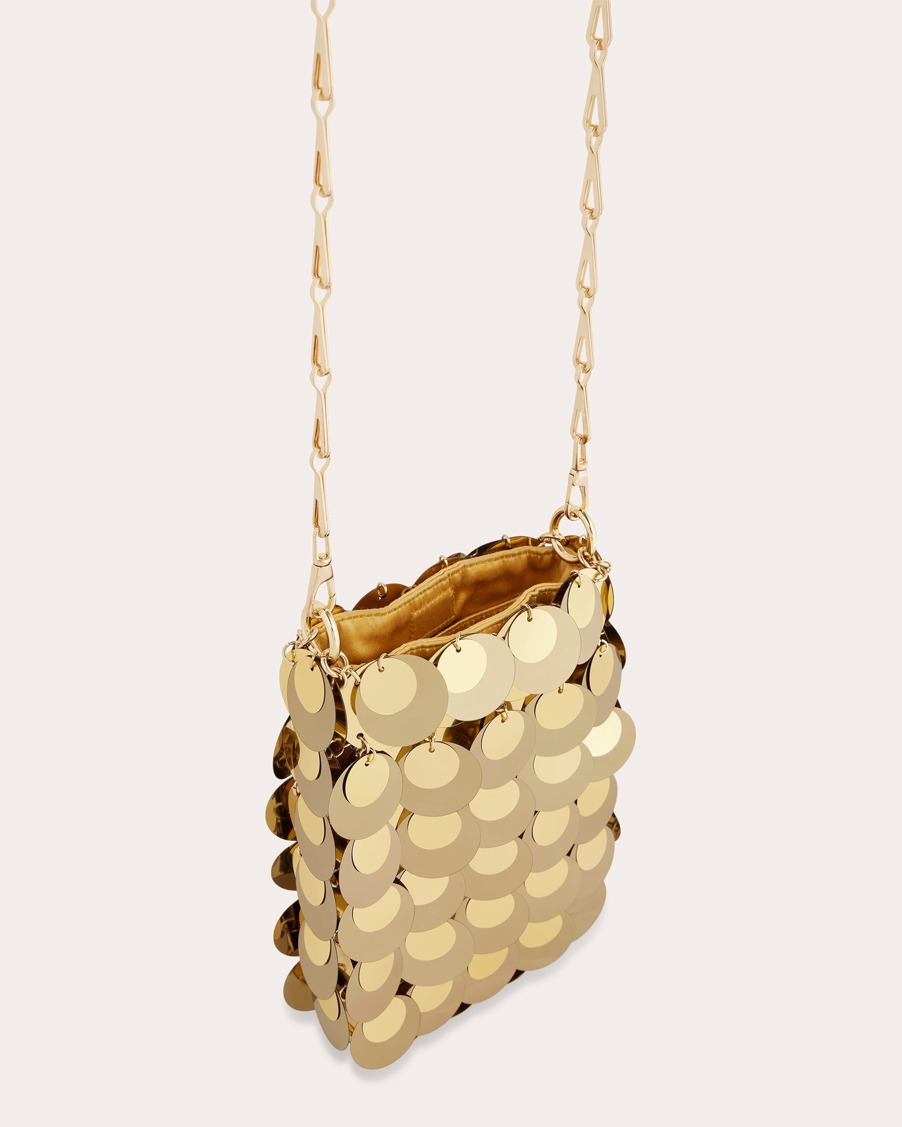Sparkle Mini Paillette-Embellished Shoulder Bag