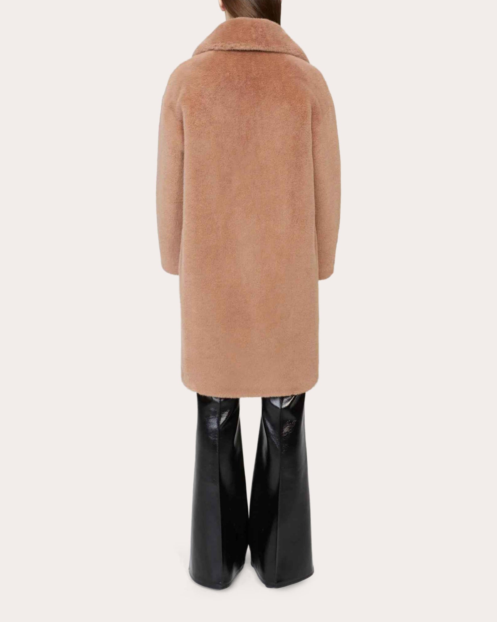 Camille Faux-Fur Cocoon Coat