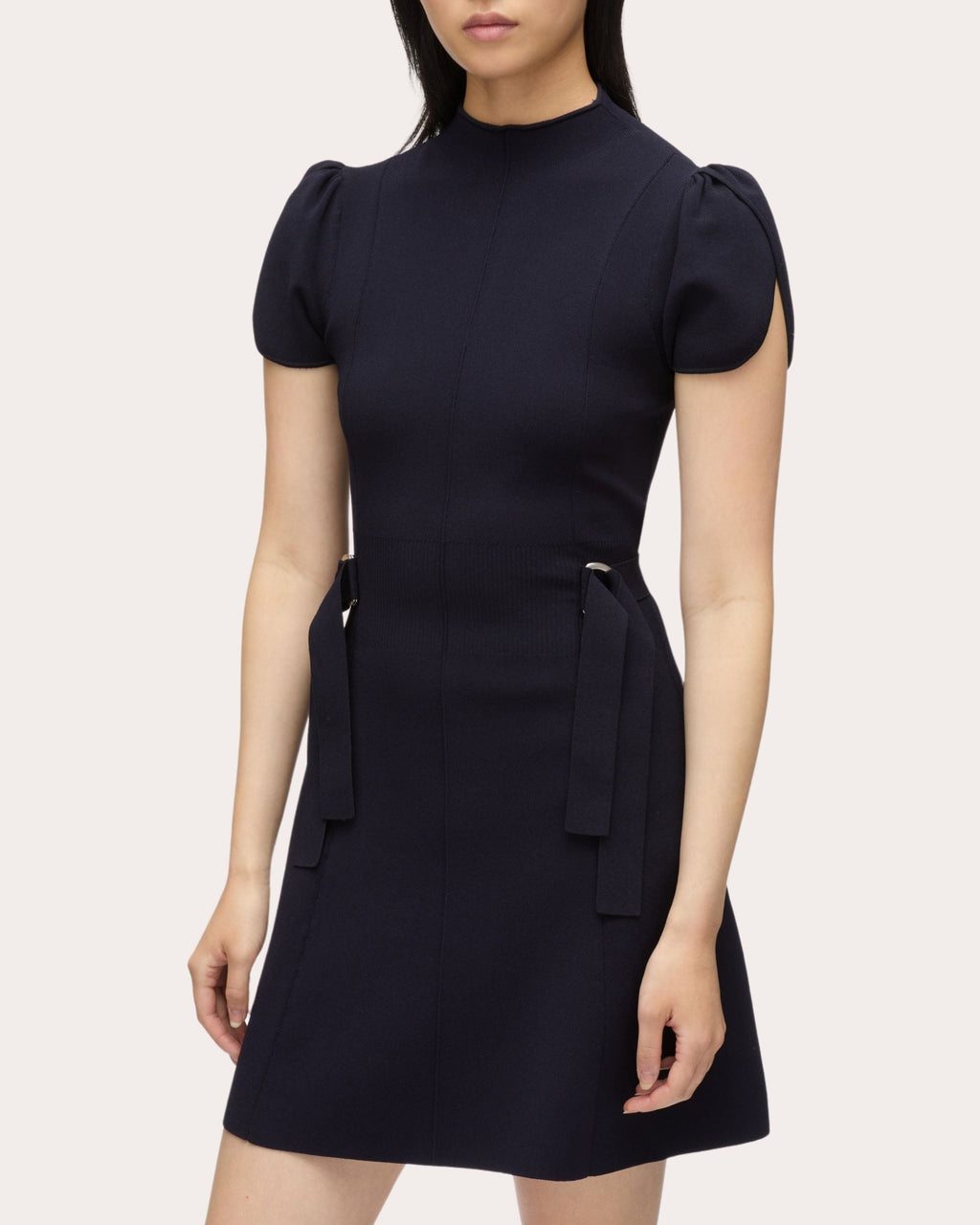 Rib Knit Mini Dress