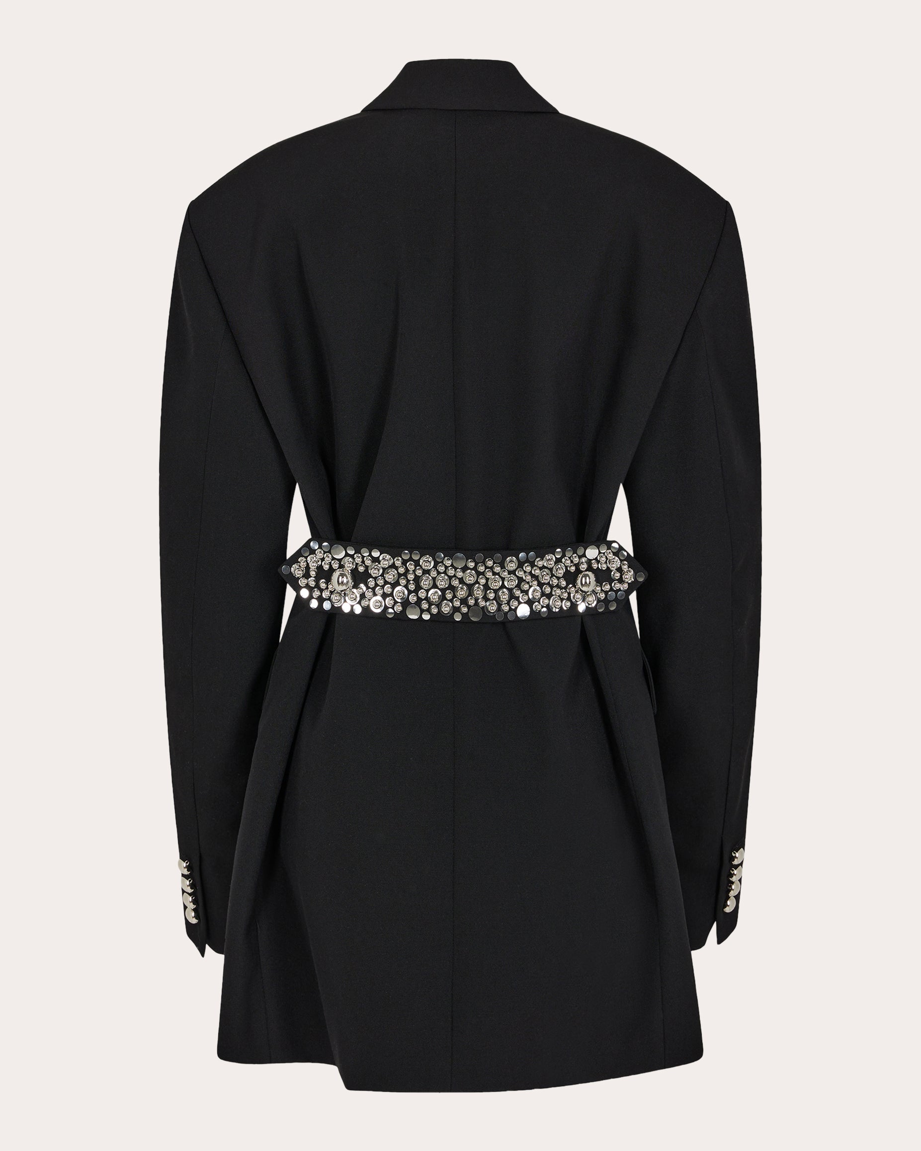 Embellished Wool Blazer