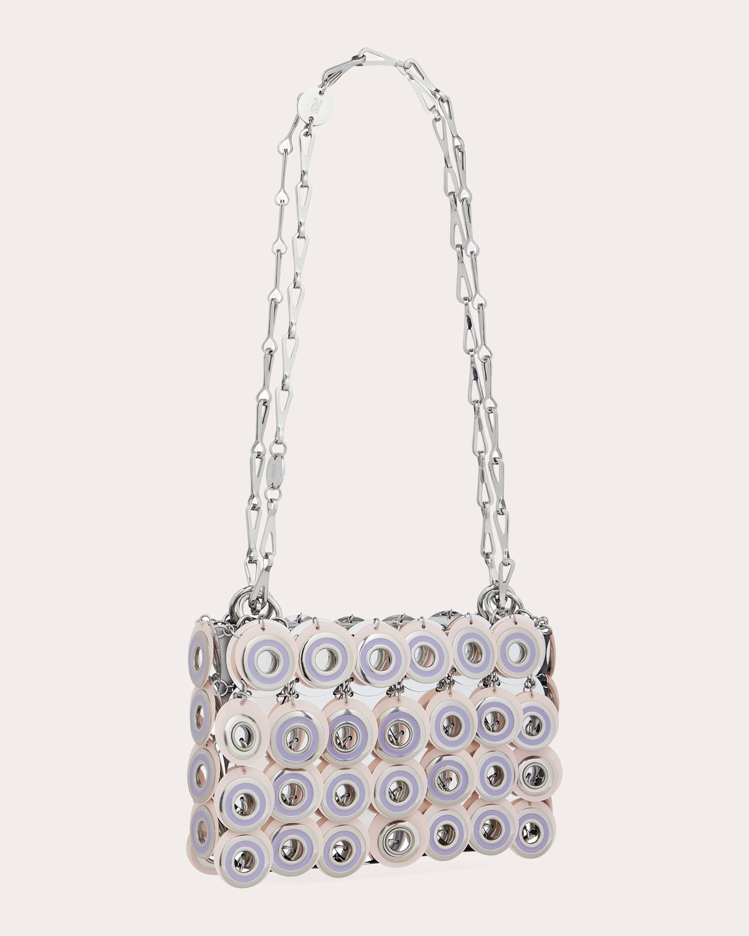 Sparkle Studded Discs Shoulder Bag