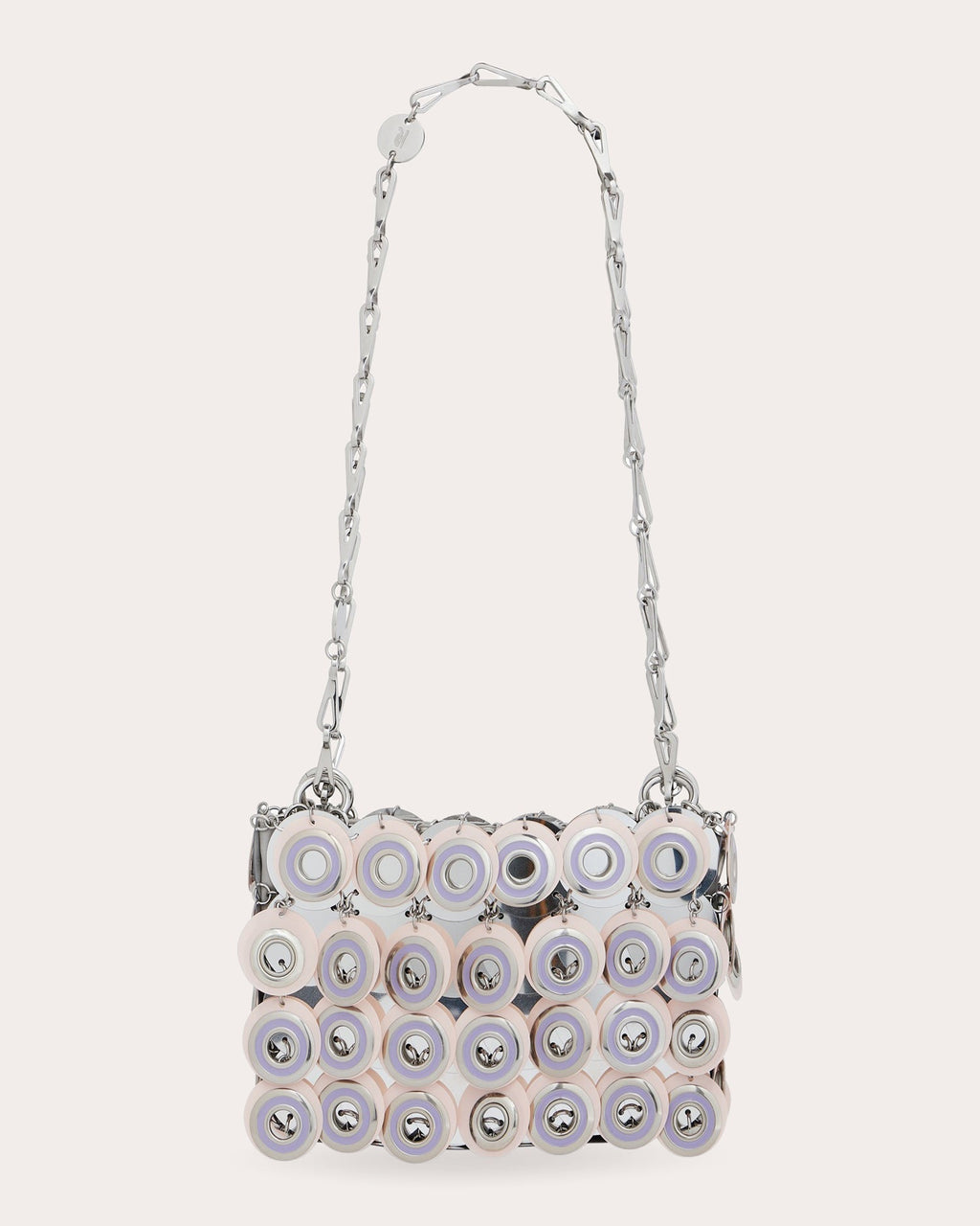 Sparkle Studded Discs Shoulder Bag