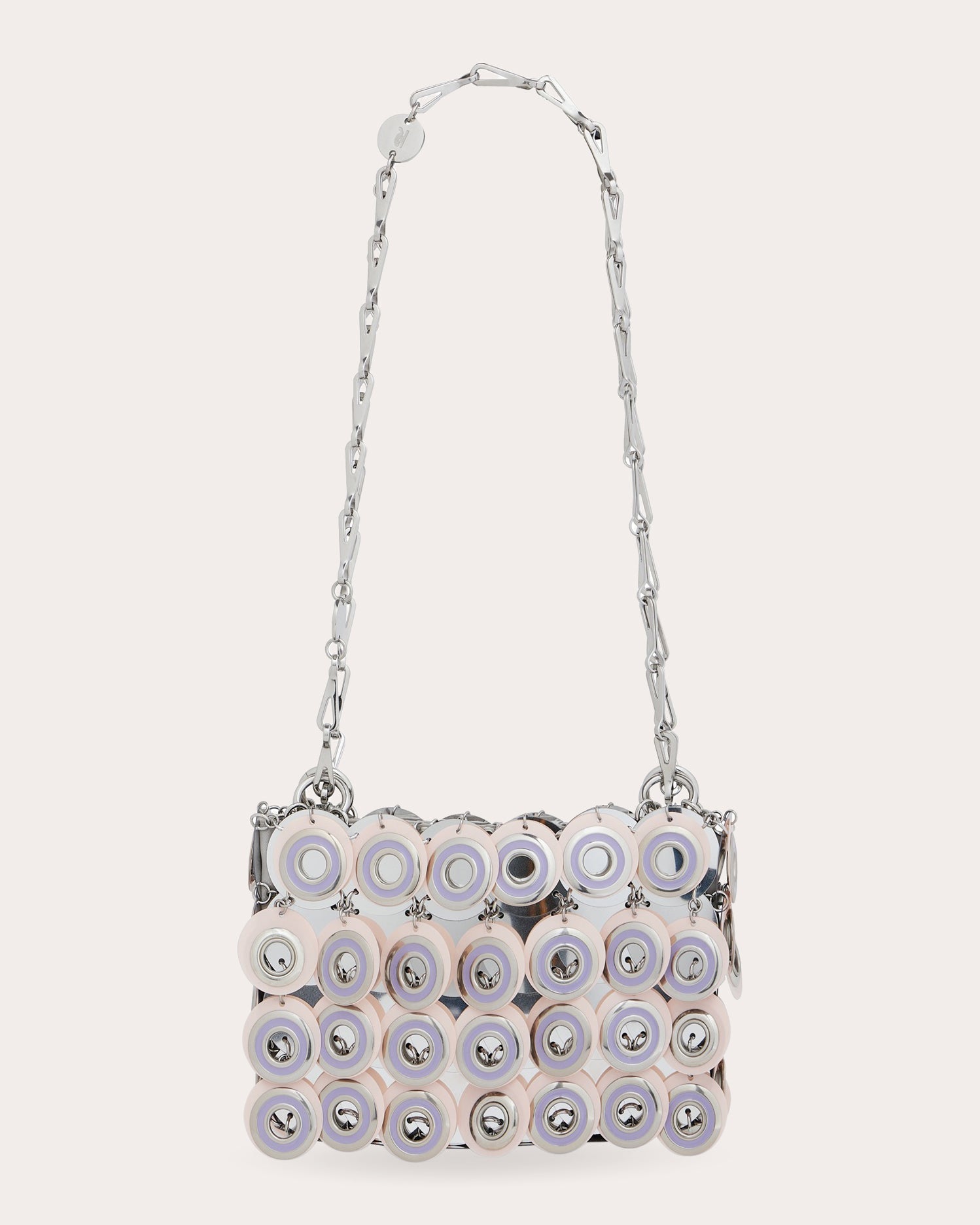 Sparkle Studded Discs Shoulder Bag
