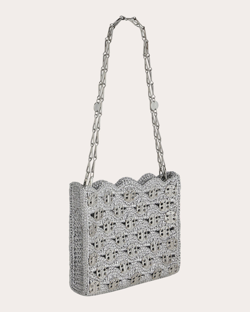 Iconic 1969 Raffia Wave Shoulder Bag