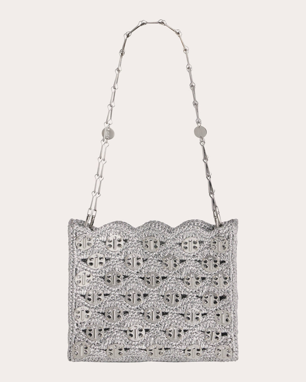 Iconic 1969 Raffia Wave Shoulder Bag