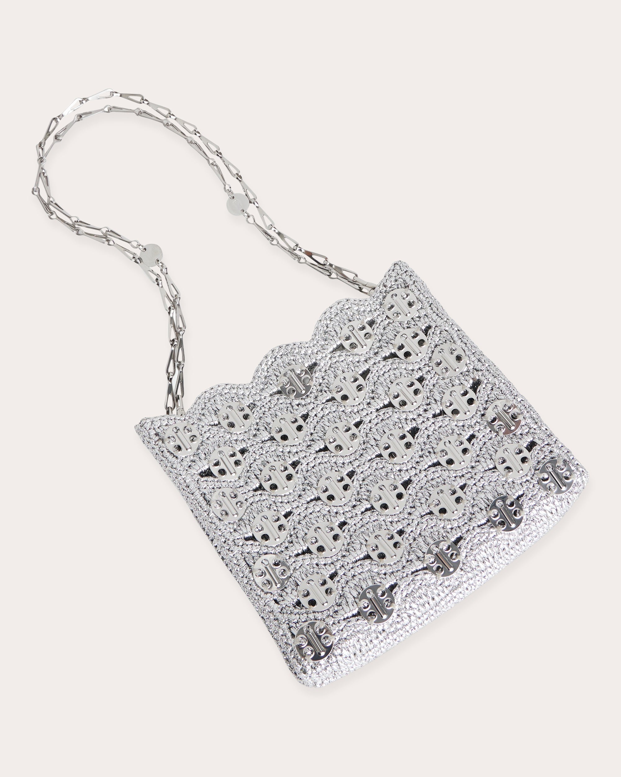 Iconic 1969 Raffia Wave Shoulder Bag
