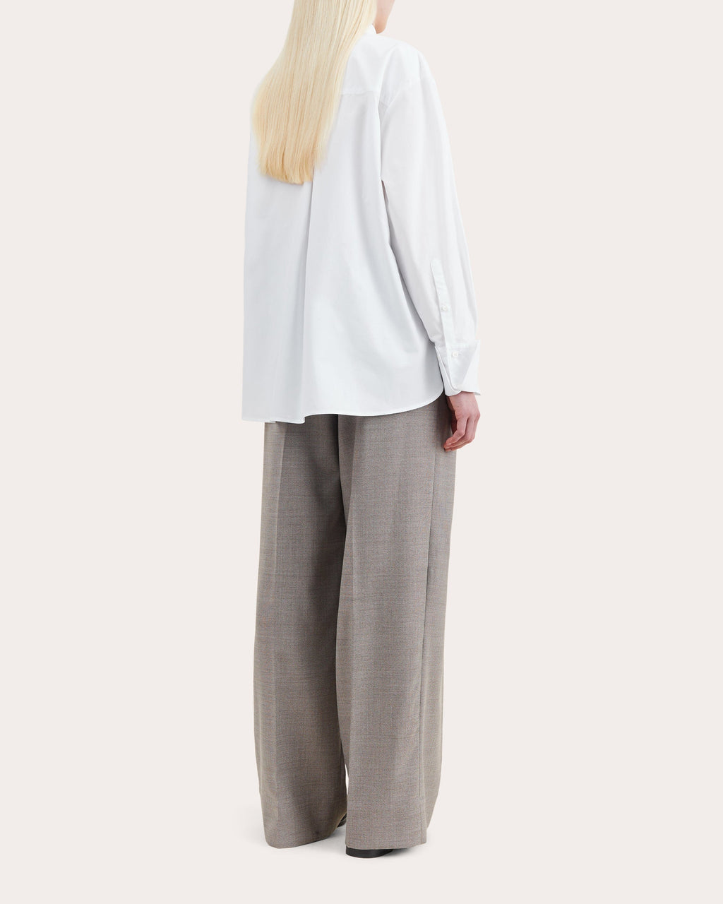 Sevasti Oversized Cotton-Poplin Shirt