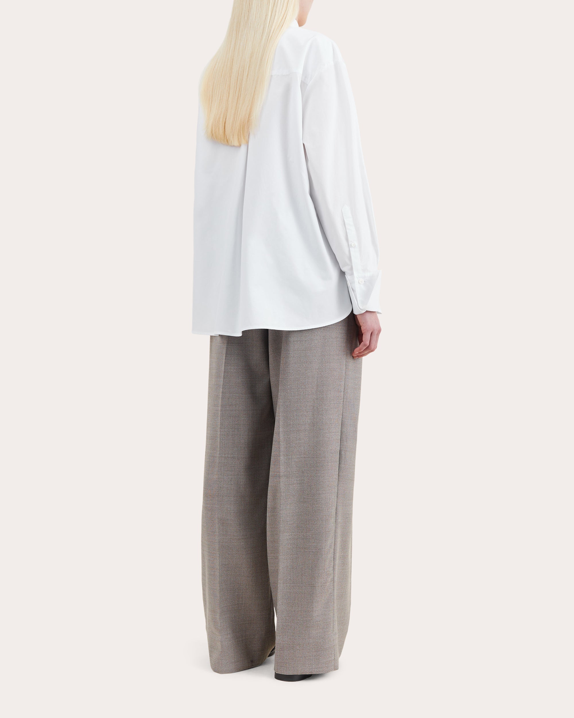 Sevasti Oversized Cotton-Poplin Shirt