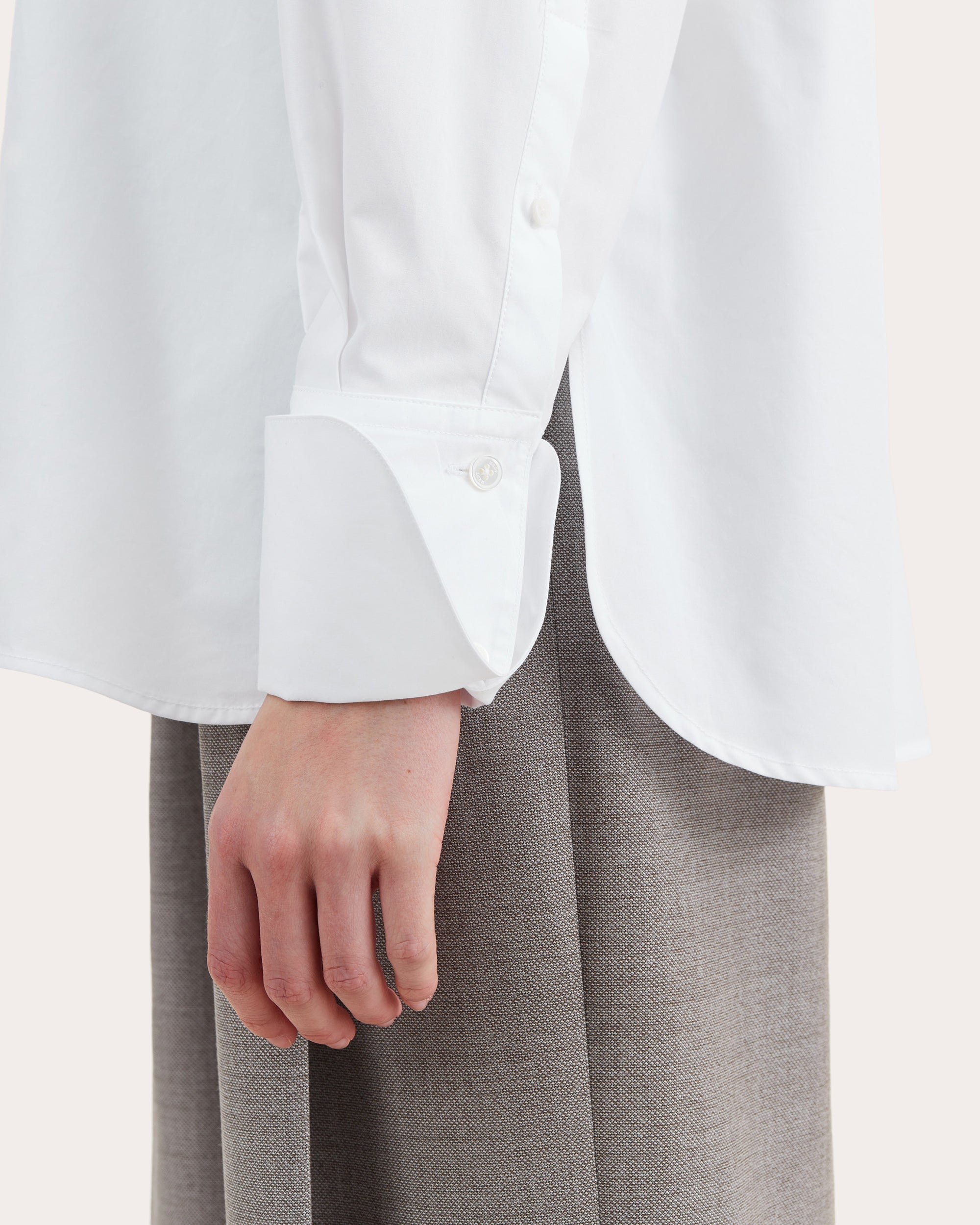 Sevasti Oversized Cotton-Poplin Shirt