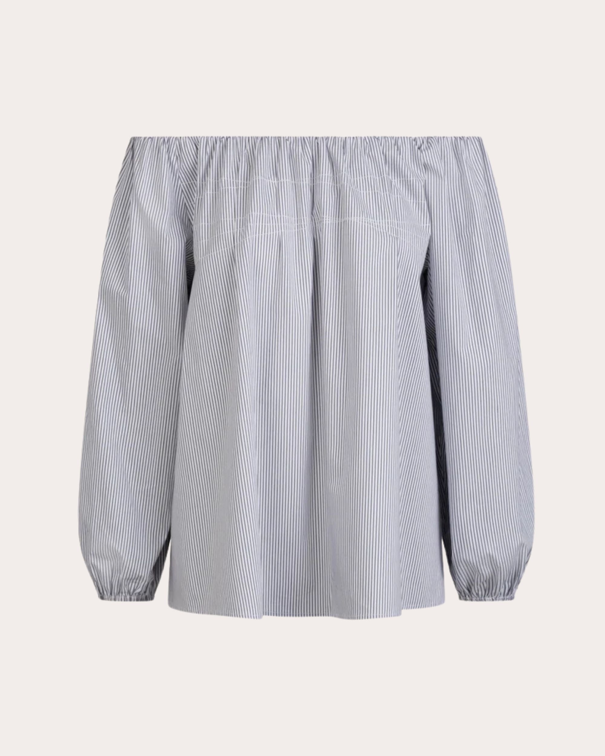 Kaiya Pleated Off-Shoulder Top