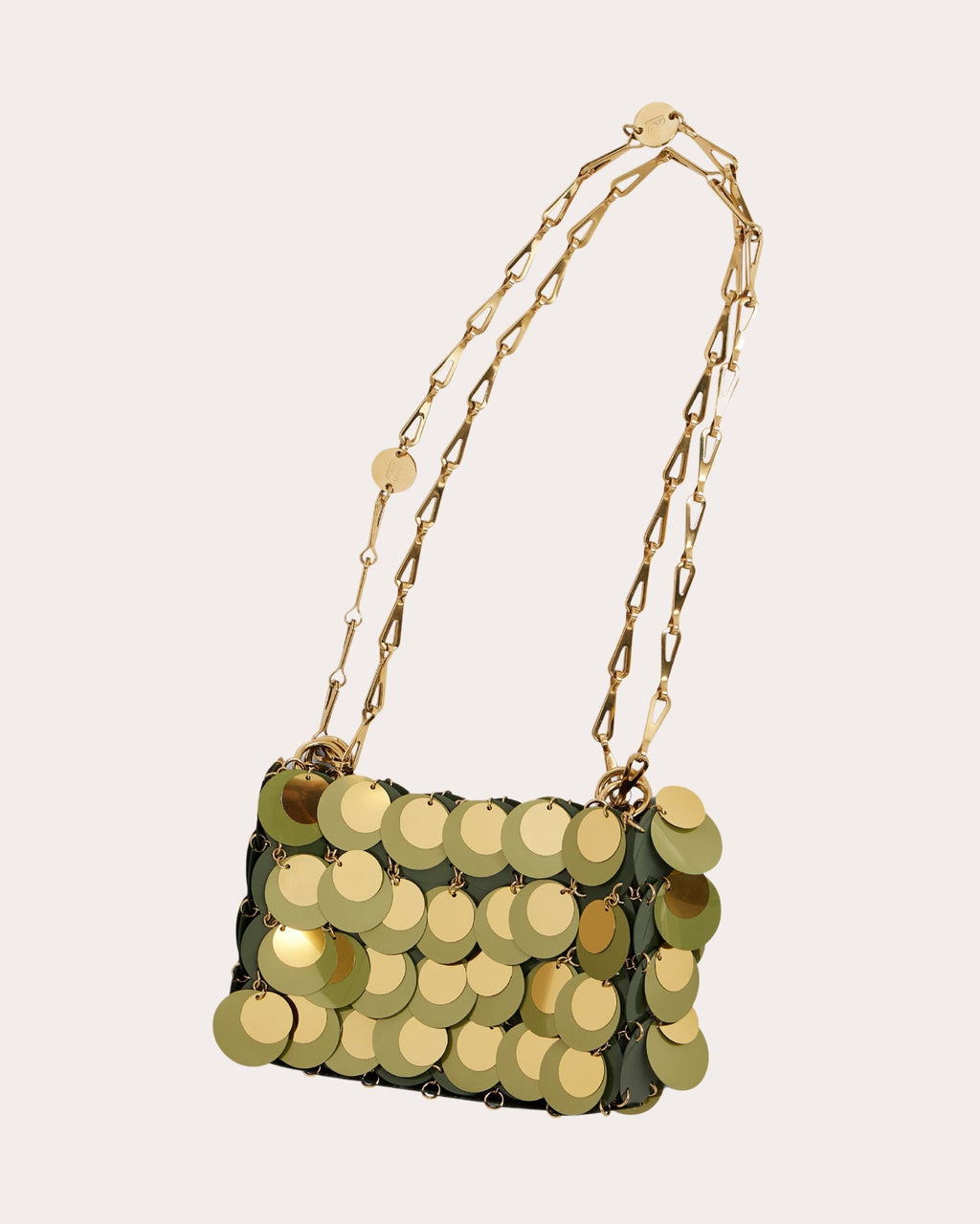 Sparkle Nano Paillette Embellished Shoulder Bag