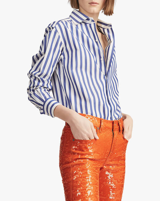 Capri Striped Cotton Shirt