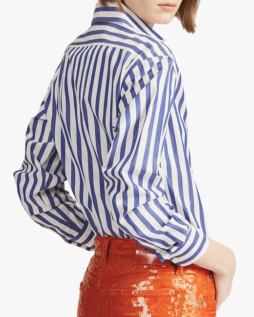 Capri Striped Cotton Shirt