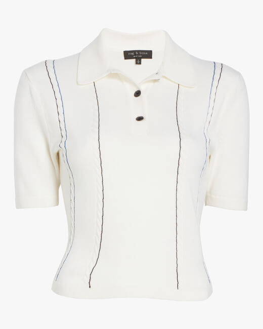 Jamie Cropped Polo