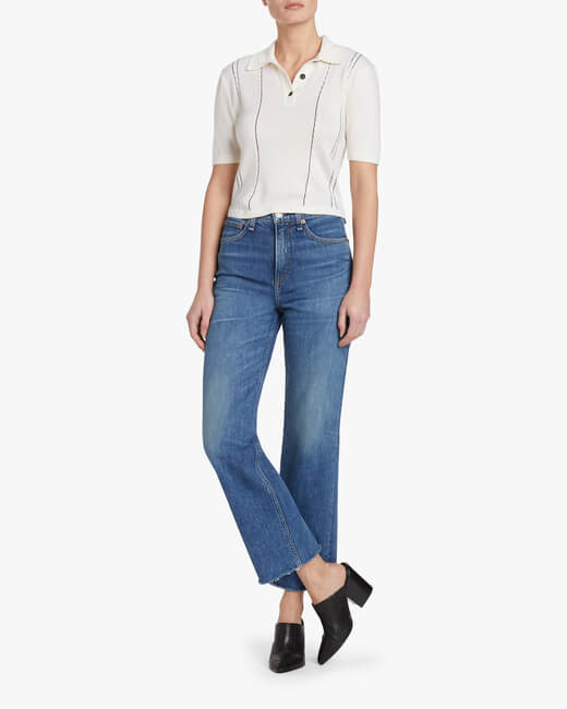 Jamie Cropped Polo