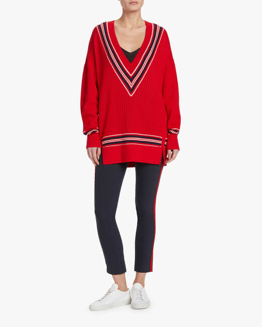 Simone Side-Stripe Pants