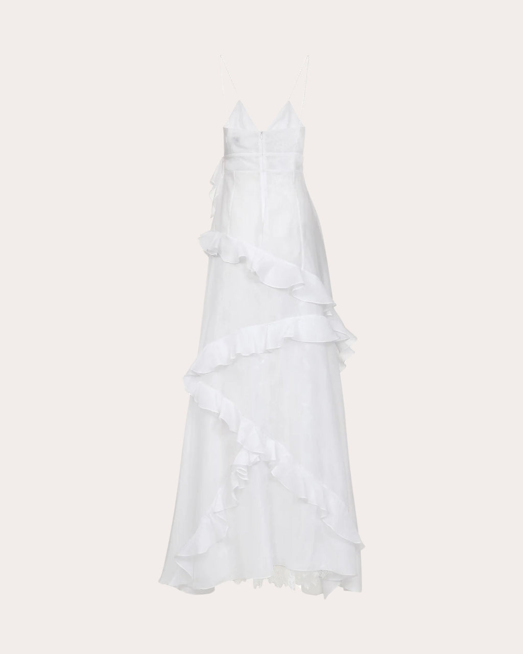 Mattina Ruffle-Trimmed Cotton Gauze Gown