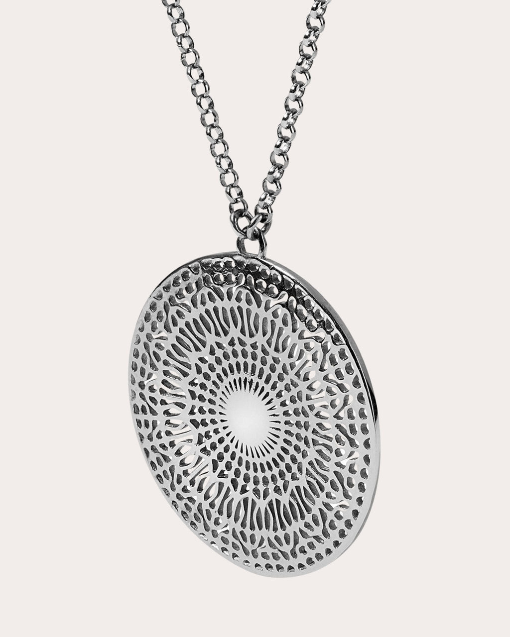 432Hz Frequency 14K Gold Pendant Necklace