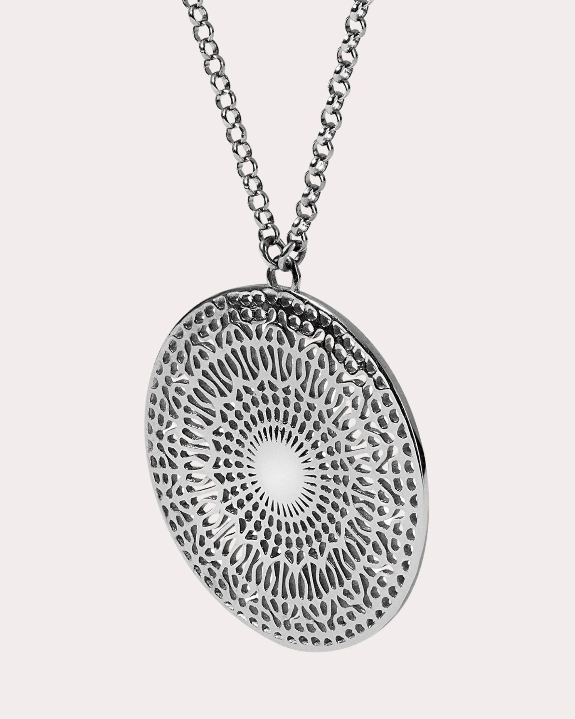 432Hz Frequency 14K Gold Pendant Necklace