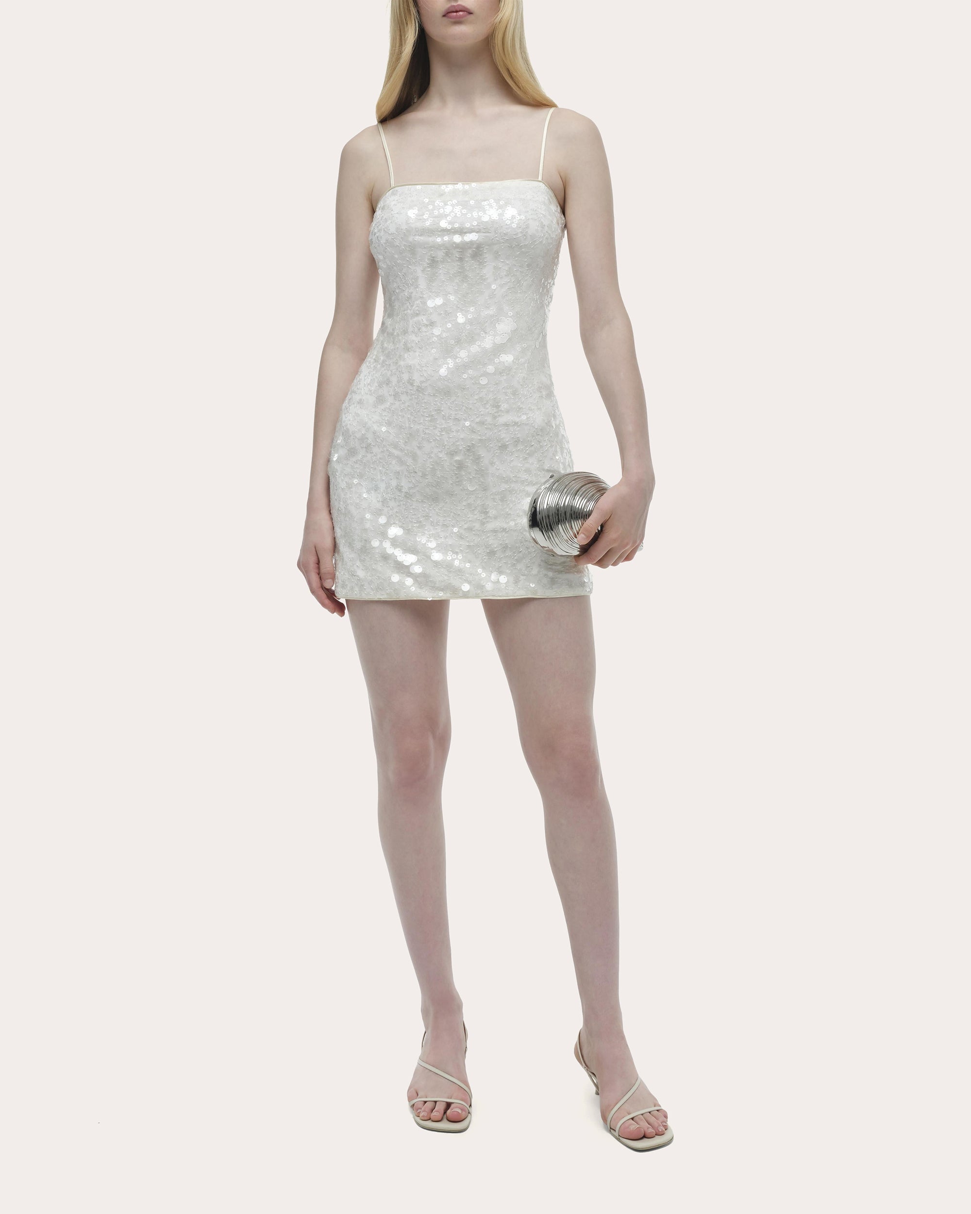 Lollie Sequin Sleeveless Mini Dress