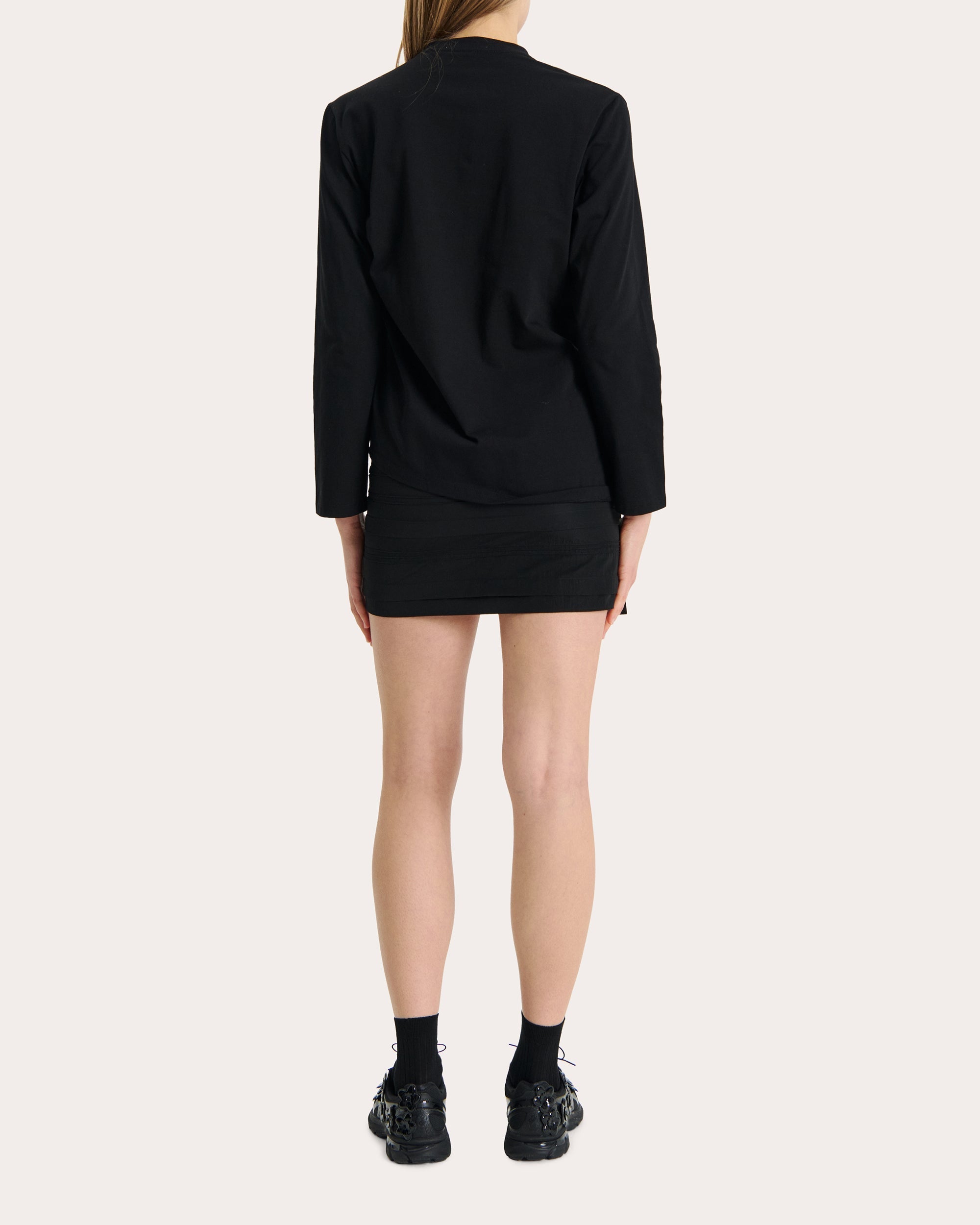 October Knotted Cotton-Jersey Top