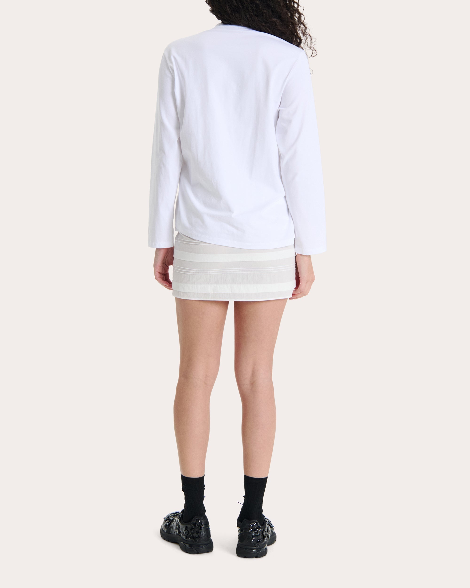 October Knotted Cotton-Jersey Top