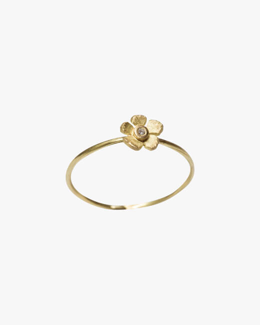 Flower Diamond Ring