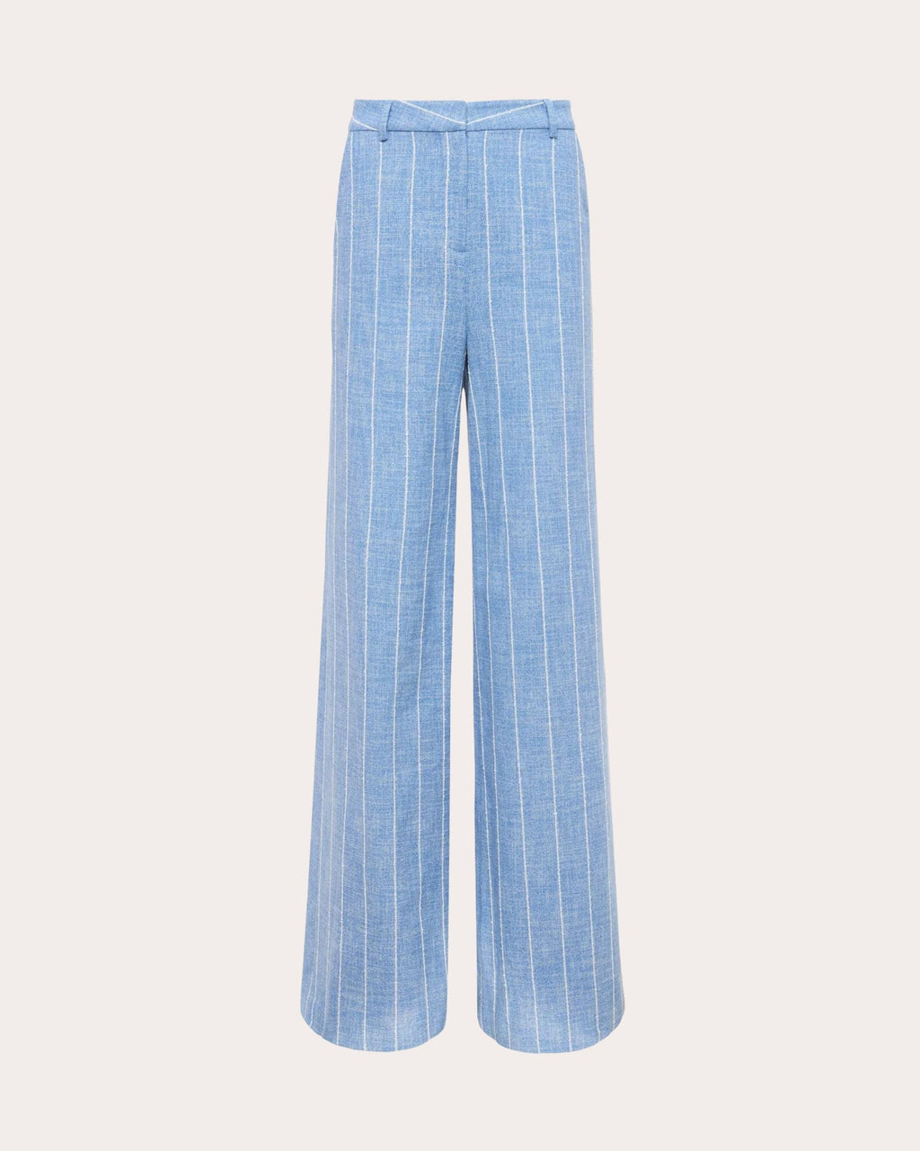 Pilar Pinstripe Wide-Leg Pants