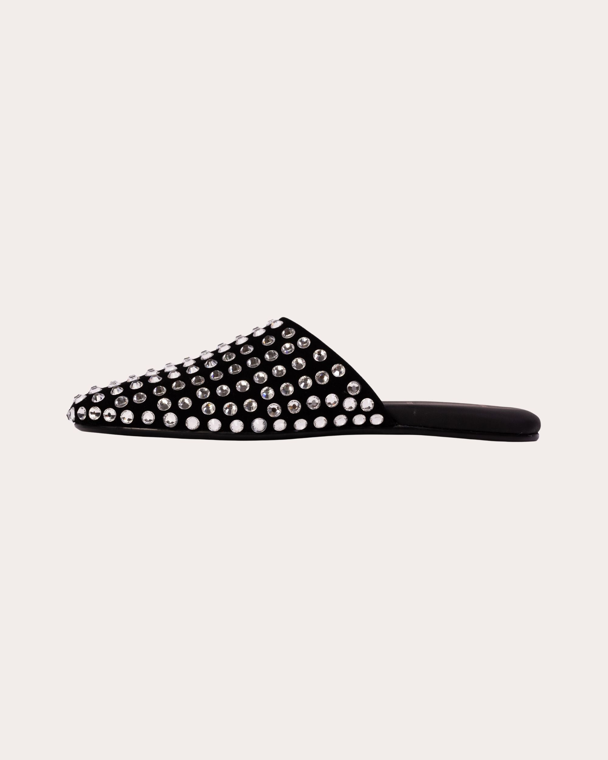 Shiloh Embellished Leather Mule